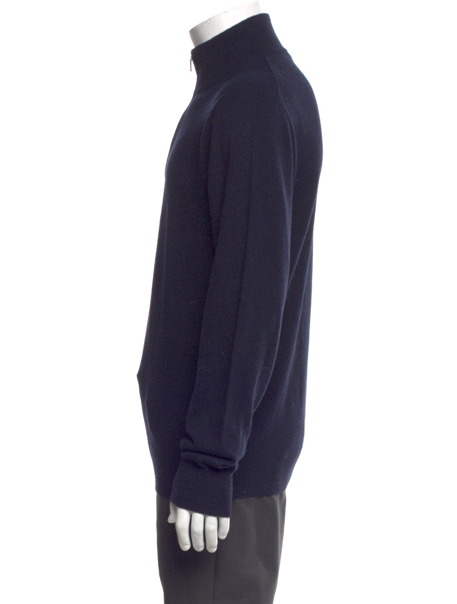 Suitsupply Wool Mock Neck Pullover