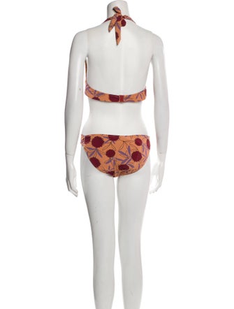 Siyu Floral Print Bikini