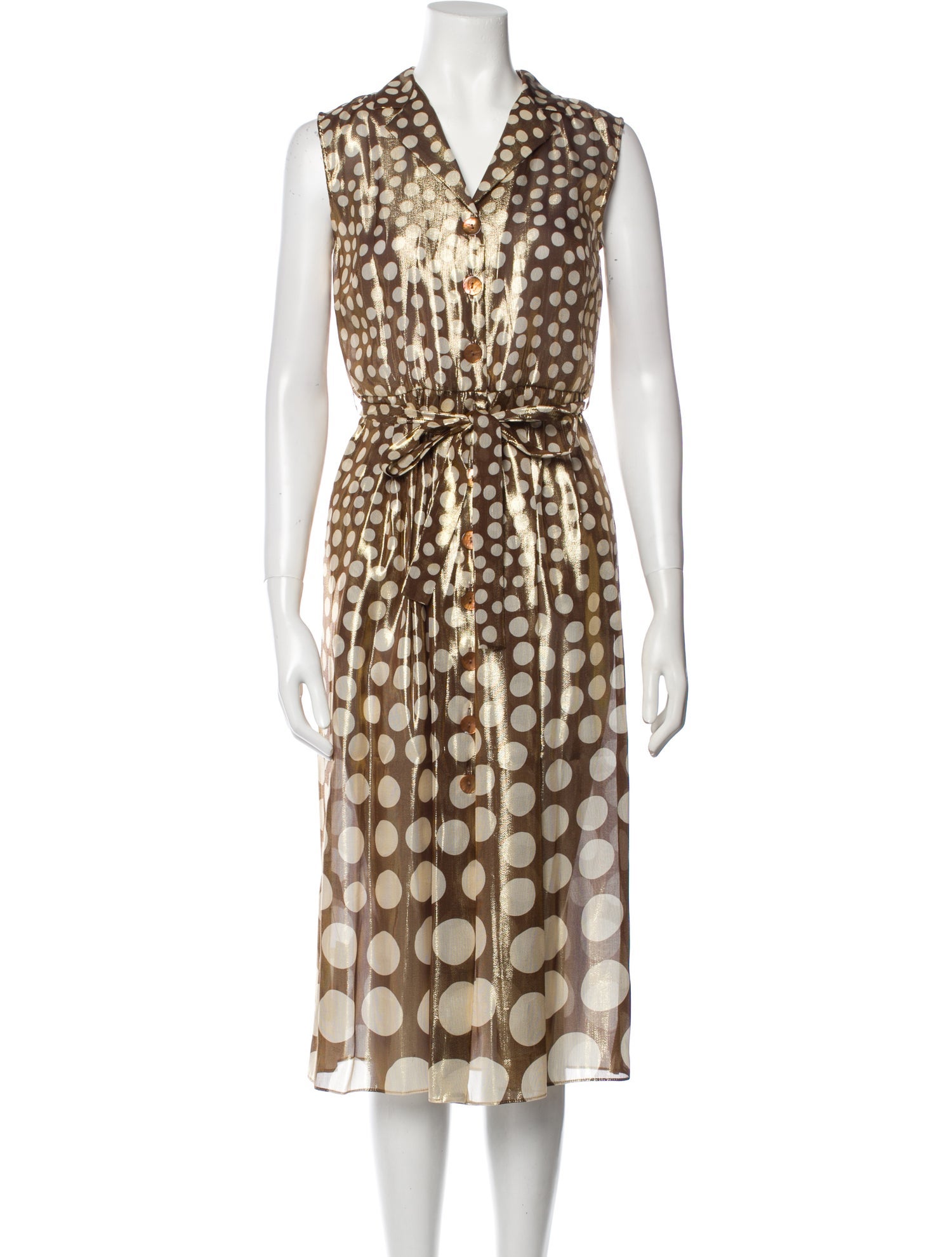 Siyu Silk Midi Length Dress w/ Tags