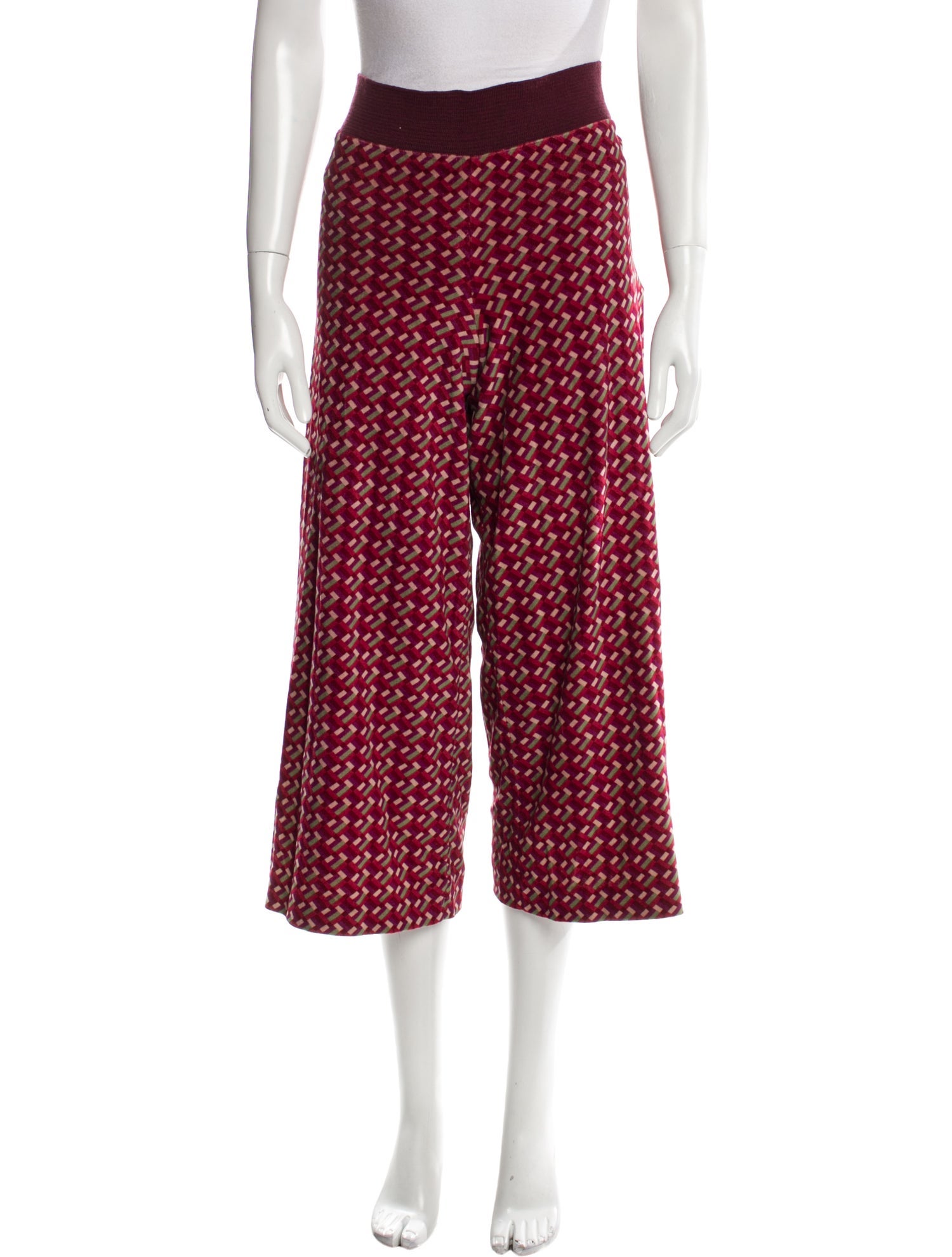 Siyu Printed Wide Leg Pants w/ Tags