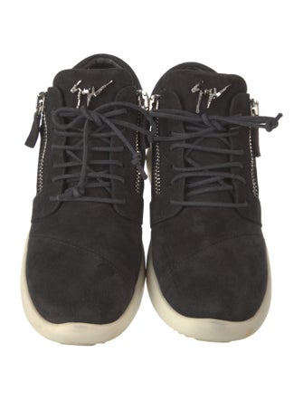 Siyu Suede Crystal Embellishments Sneakers