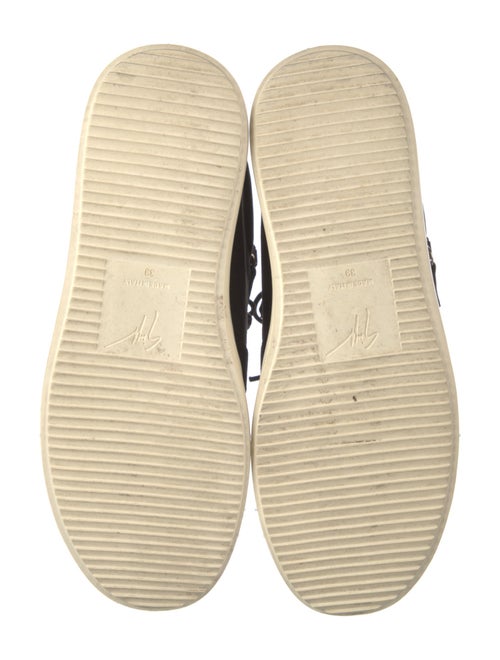 Siyu Suede Crystal Embellishments Sneakers