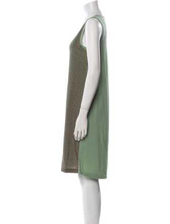 Siyu Printed Knee-Length Dress