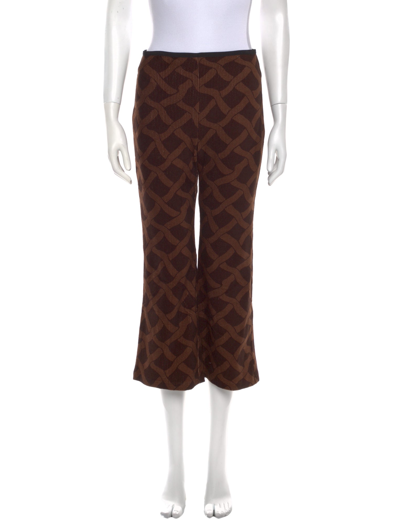 Siyu Printed Wide Leg Pants