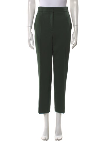 Pre-owned Siyu Straight Leg Pants In Green