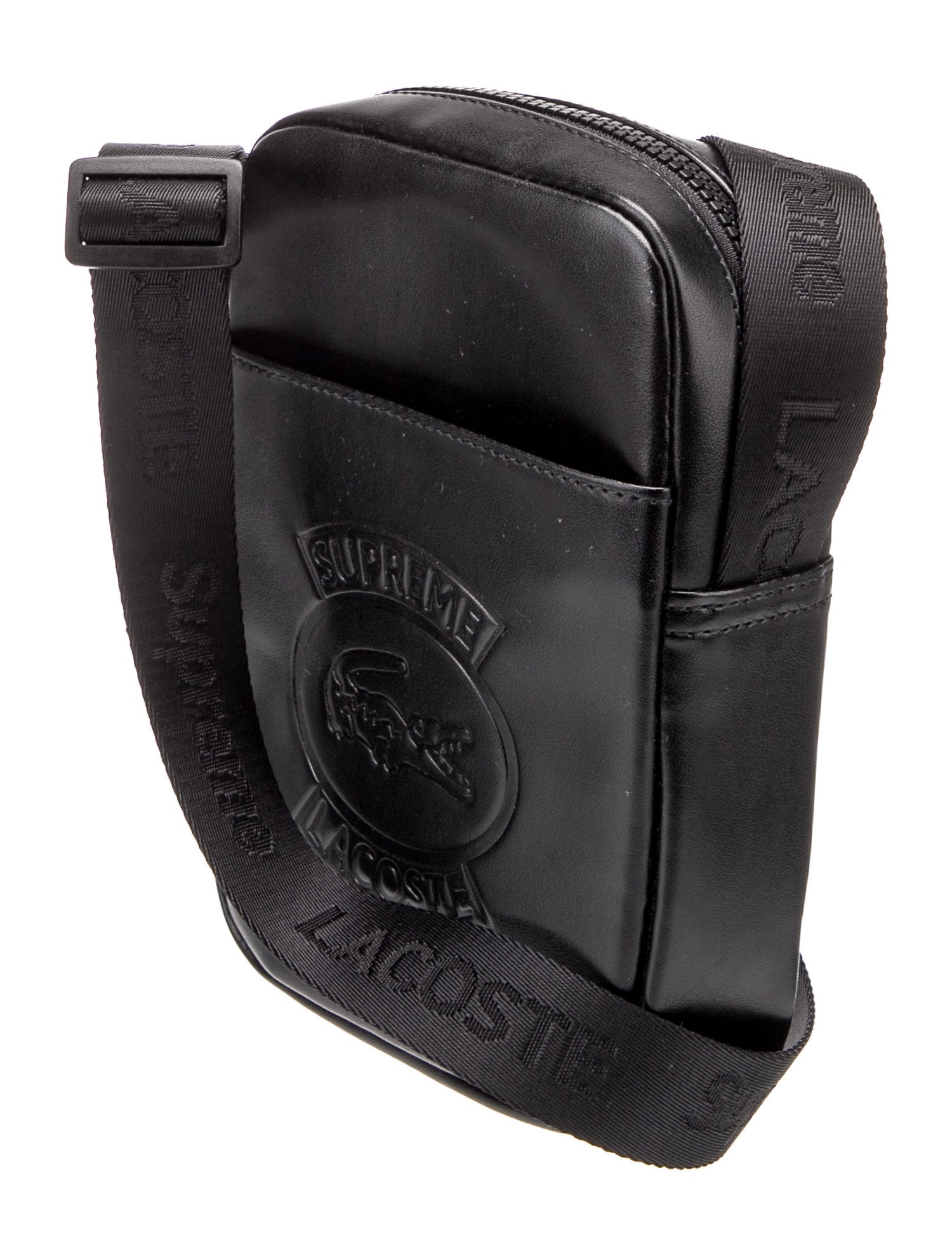 Supreme x Lacoste Leather Crossbody Bag