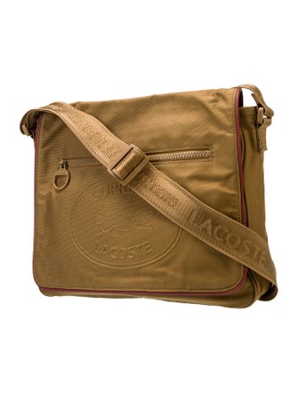 Supreme x Lacoste Canvas Messenger Bag