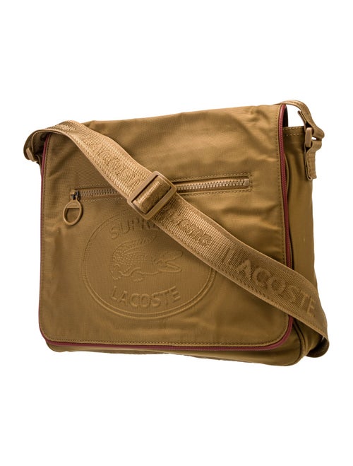 Supreme x Lacoste Canvas Messenger Bag