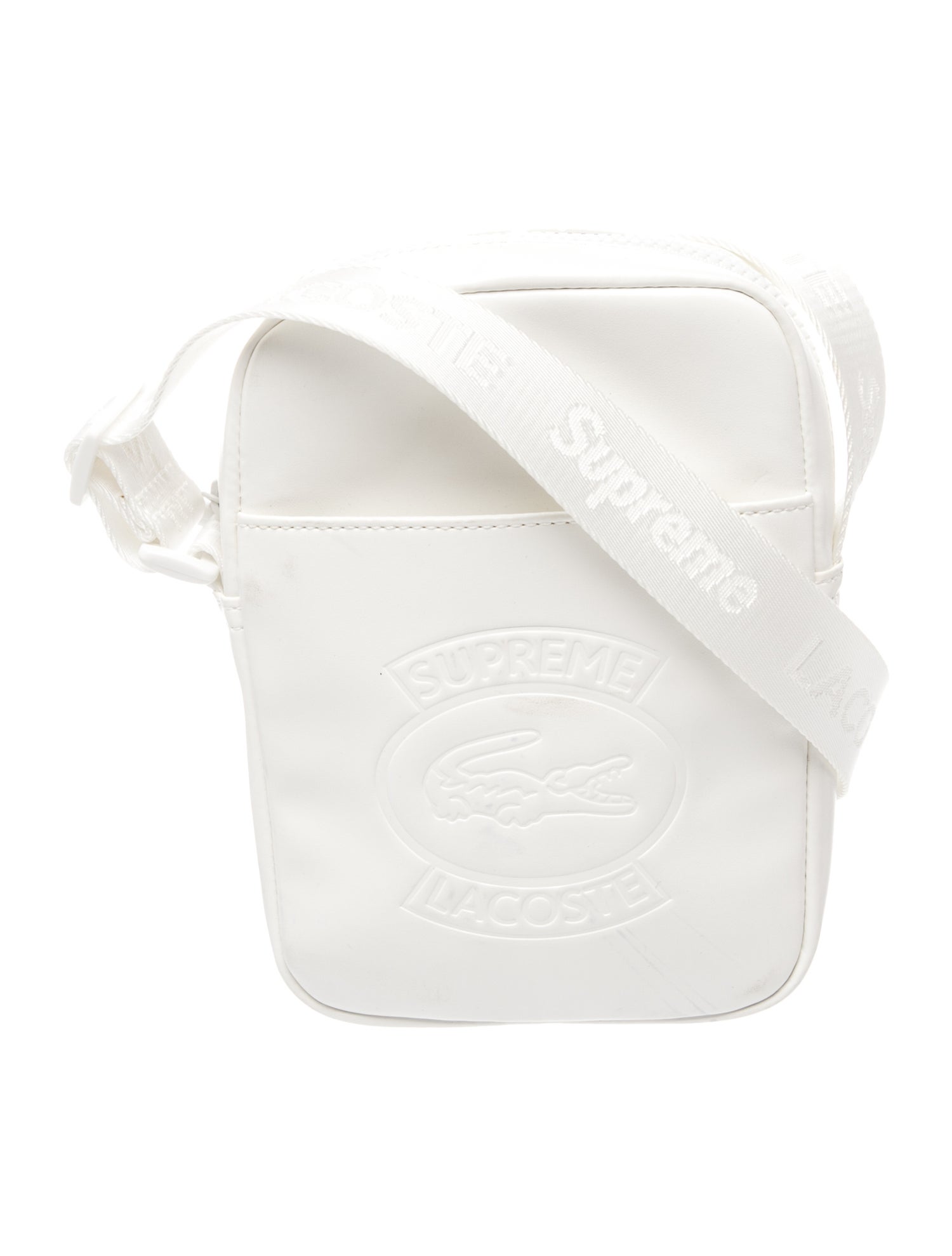 Supreme x Lacoste Leather Crossbody Bag