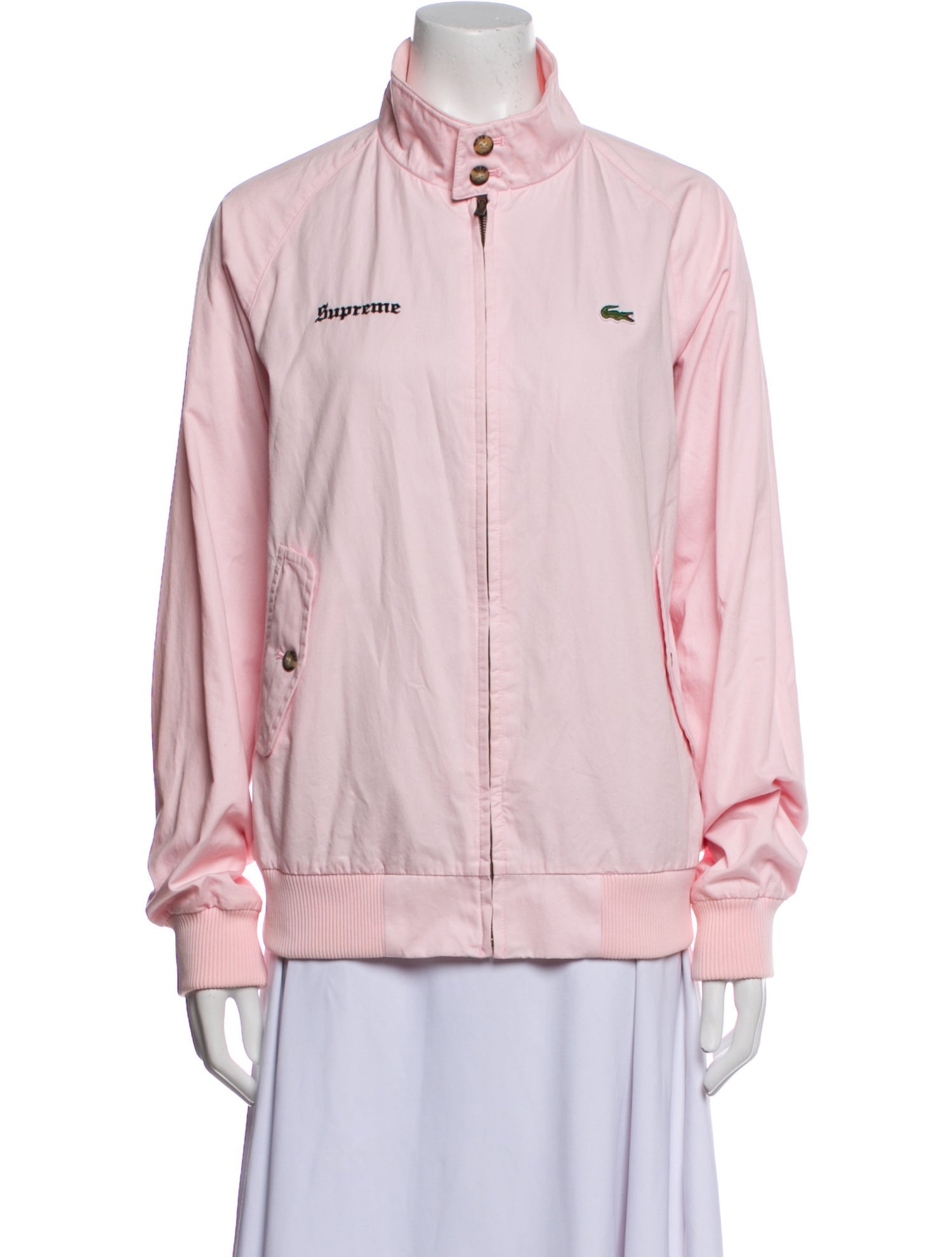 Supreme x Lacoste 2017 Harrington Bomber Jacket