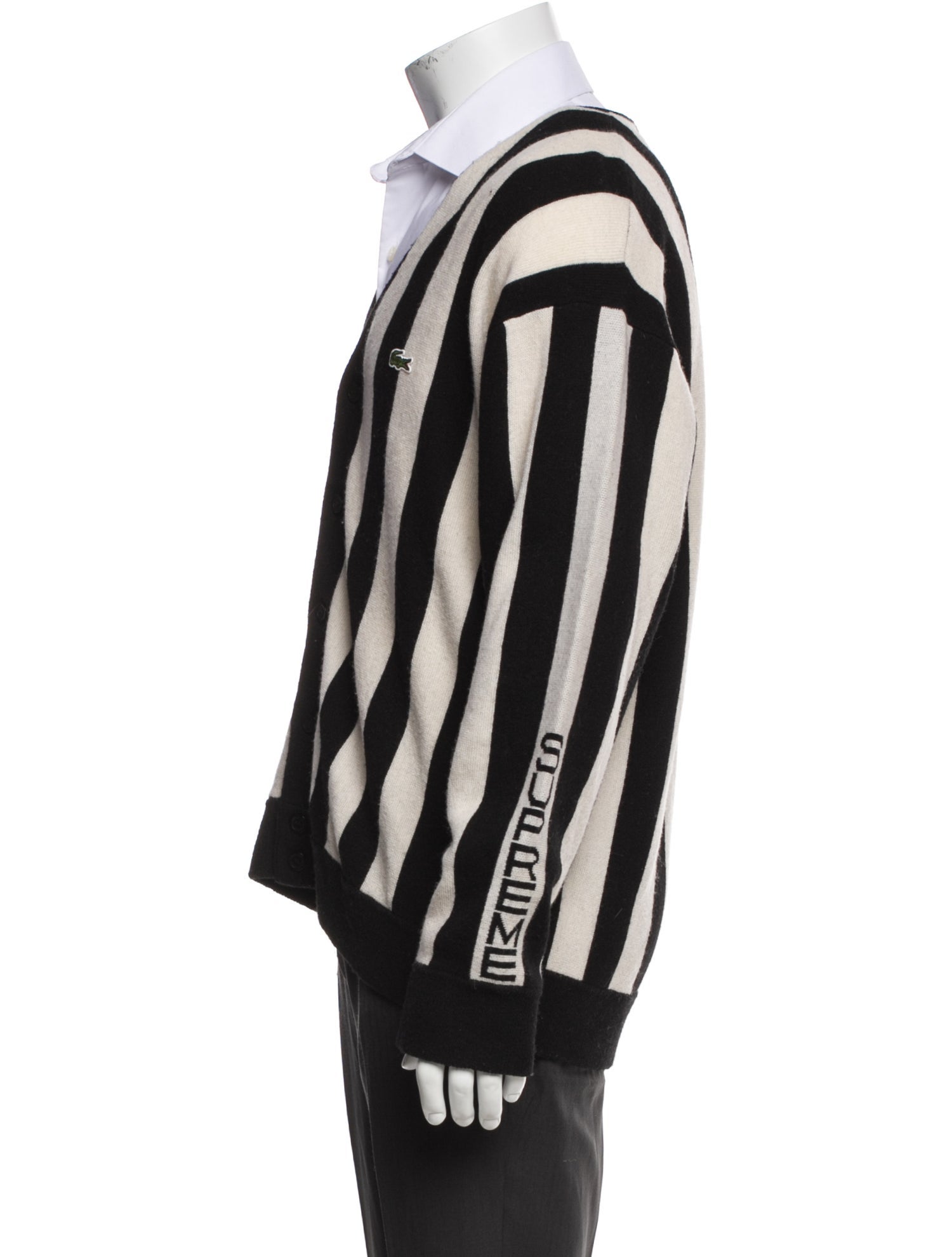 Supreme x Lacoste 2019 Wool Cardigan