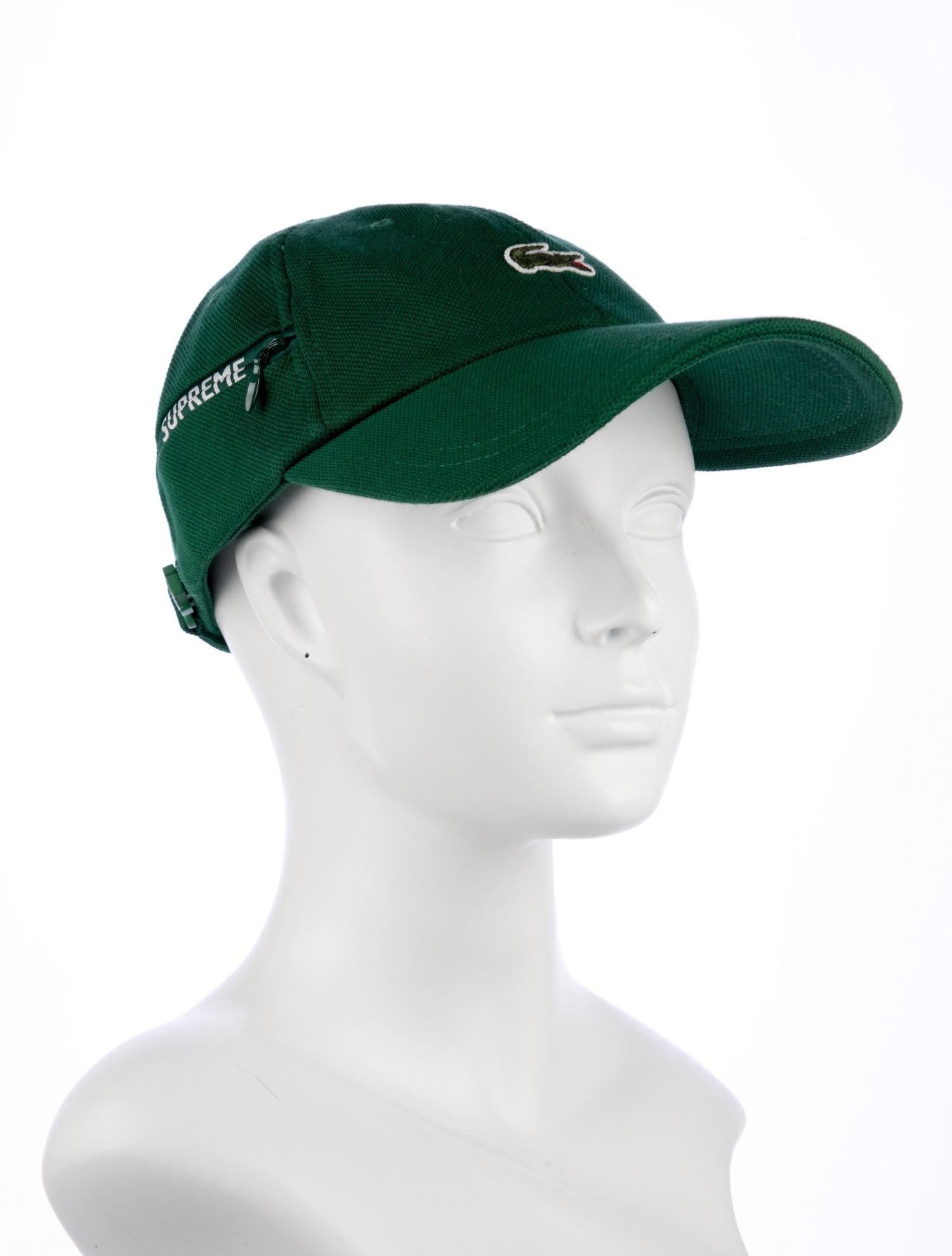 Supreme x Lacoste Pique 6-Panel Hat