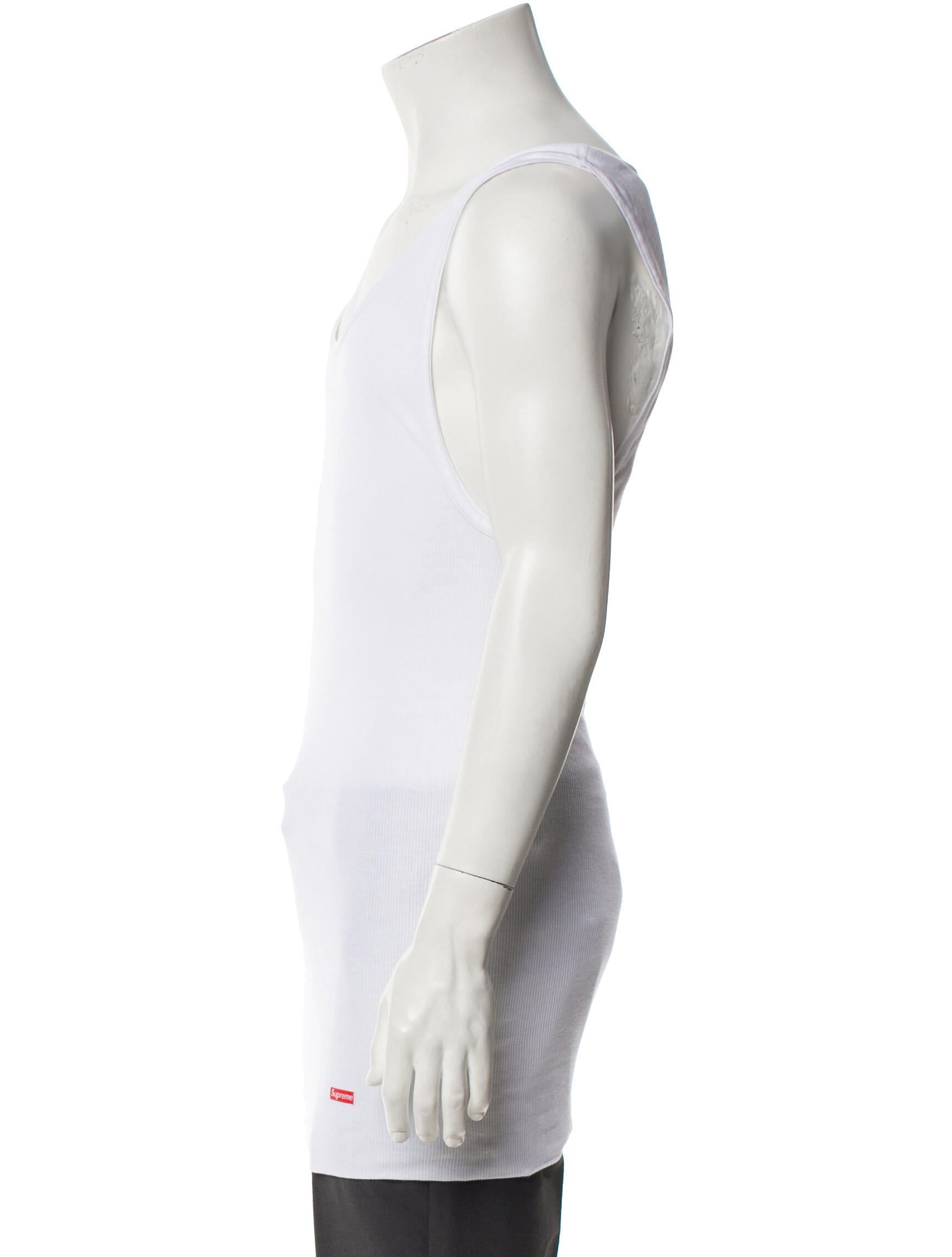 Supreme x MM6 Scoop Neck Sleeveless T-Shirt