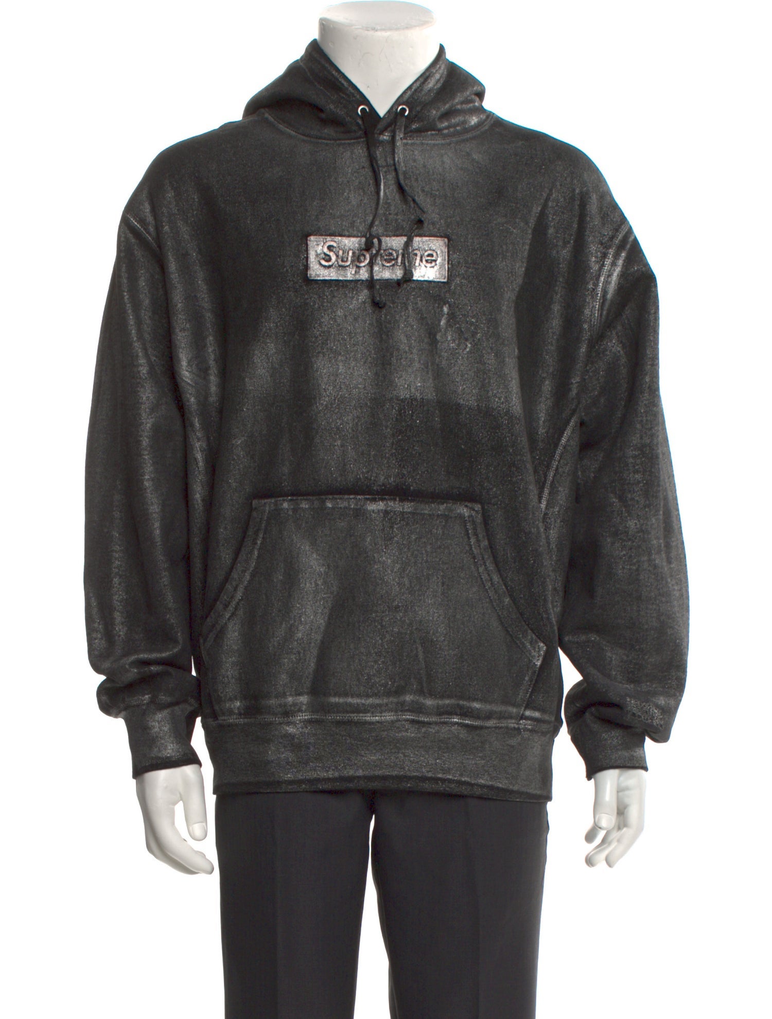 Supreme x MM6 2024 Foil Box Logo Hoodie