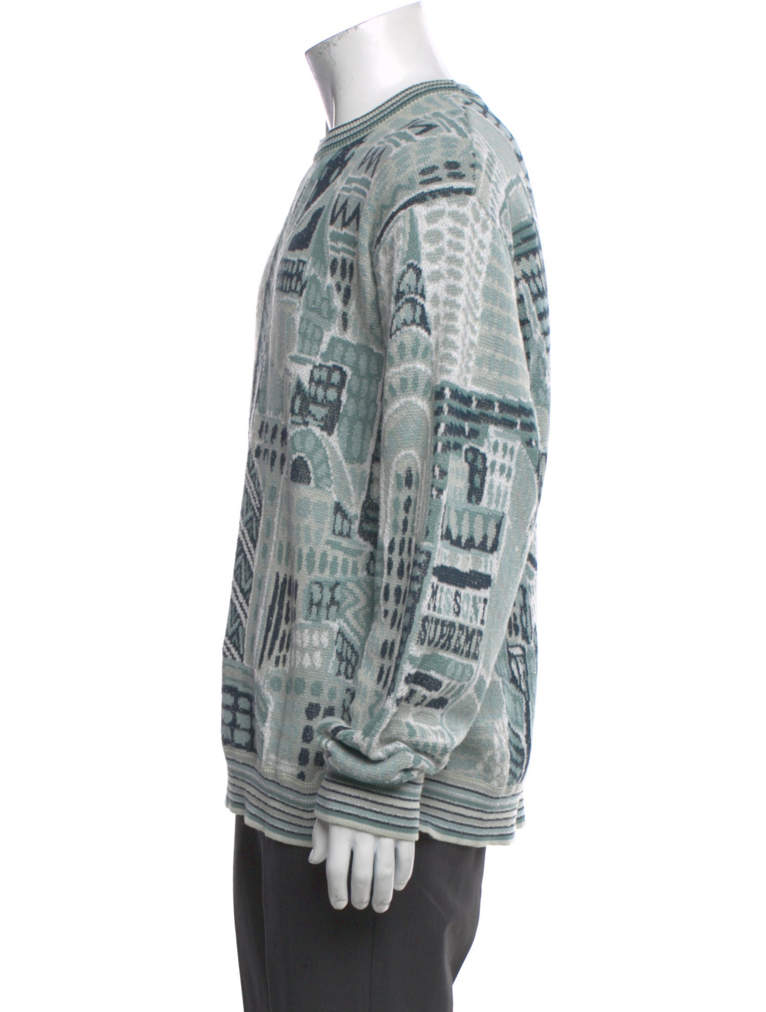 Supreme x Missoni Printed Crew Neck Cardigan
