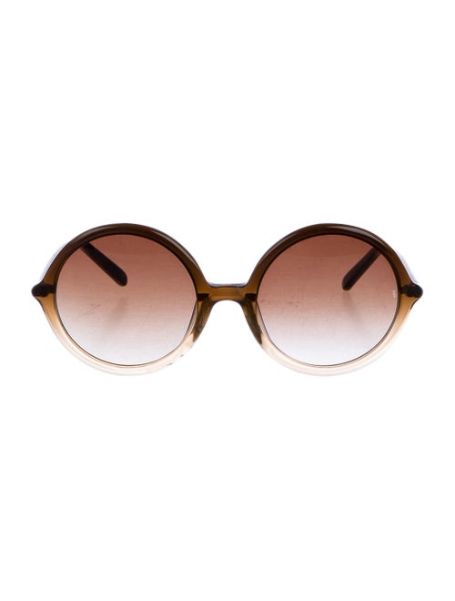 Sunday Somewhere Tilda Round Sunglasses Brown