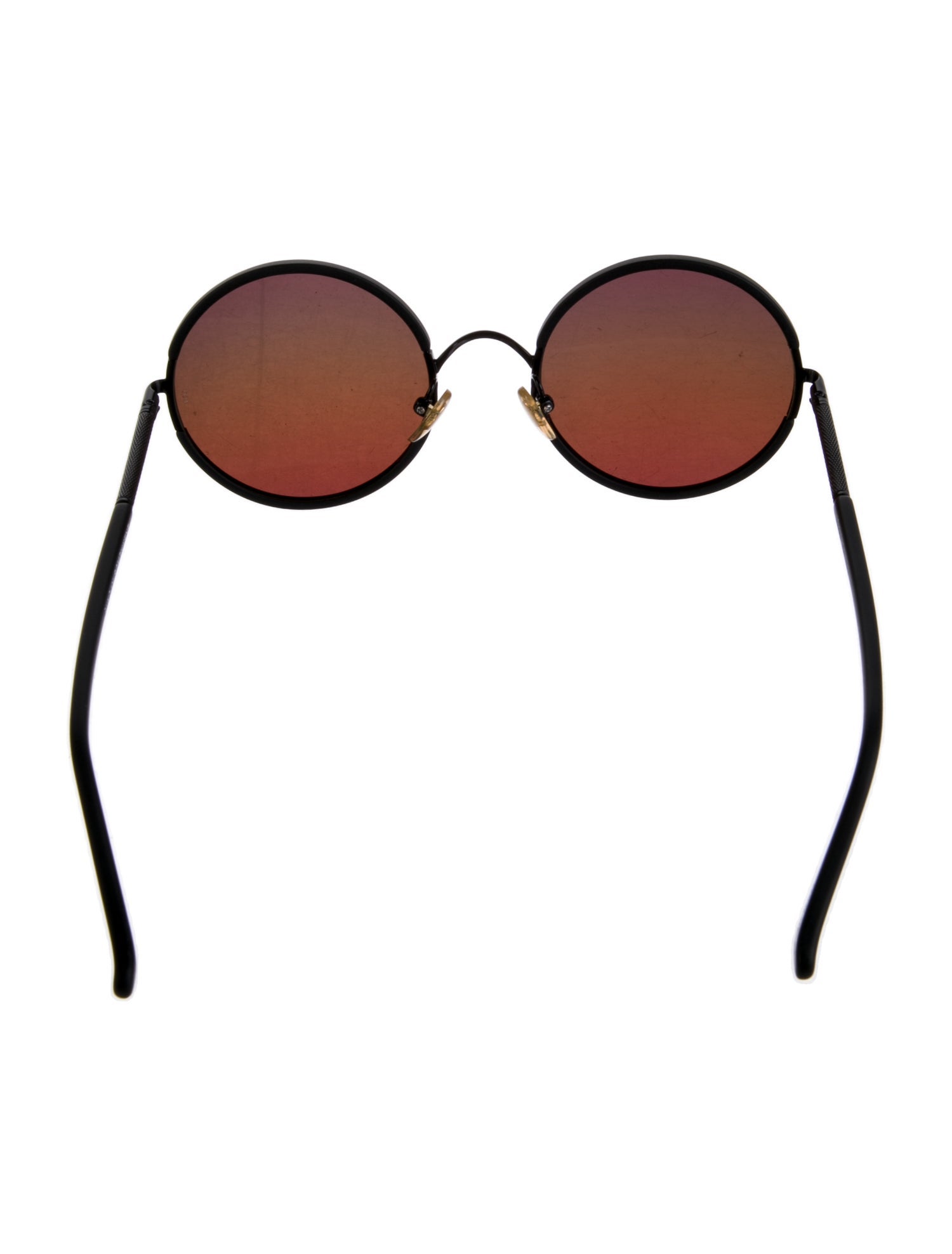 Sunday Somewhere Round Mirrored Sunglasses