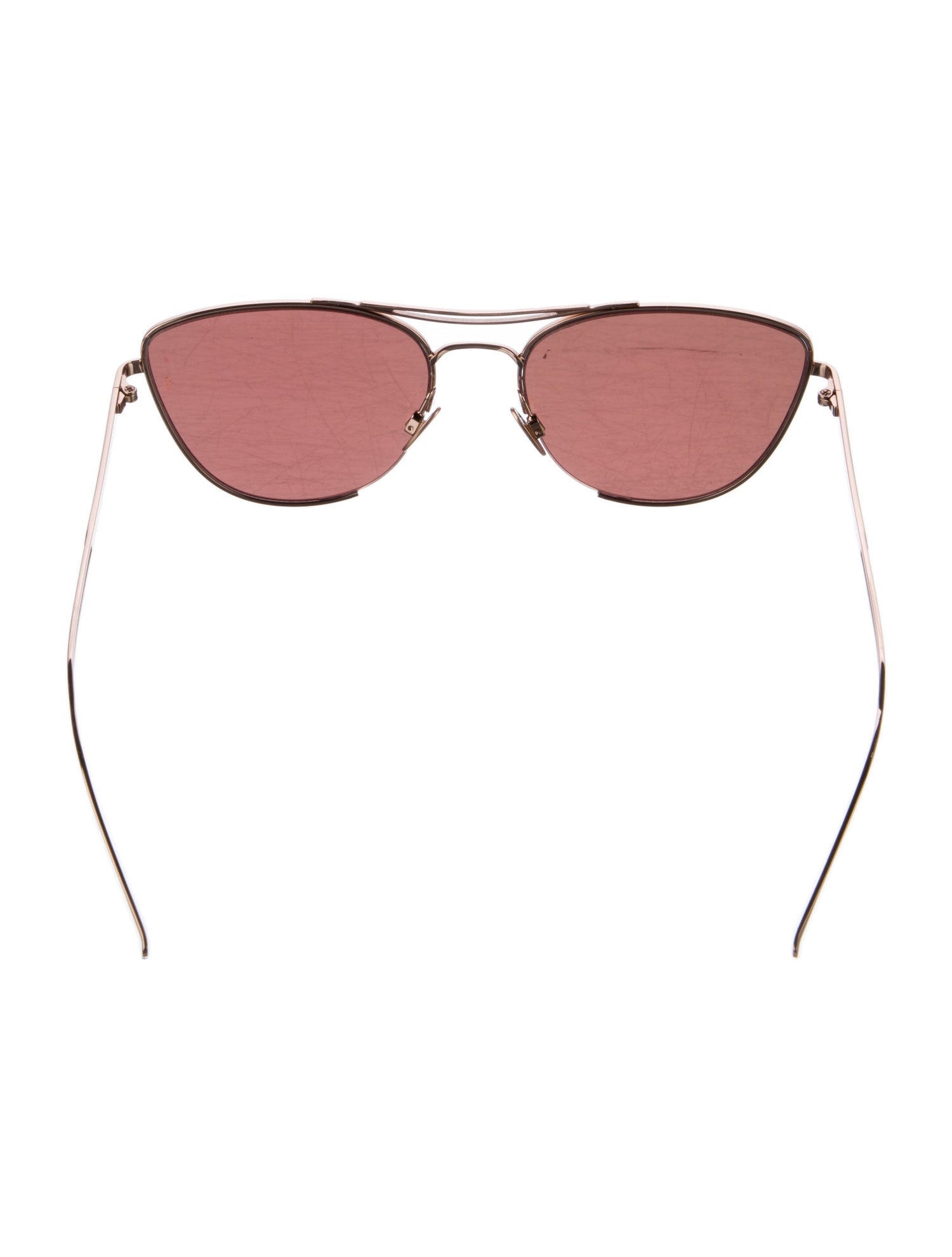Sunday Somewhere Aviator Mirrored Sunglasses