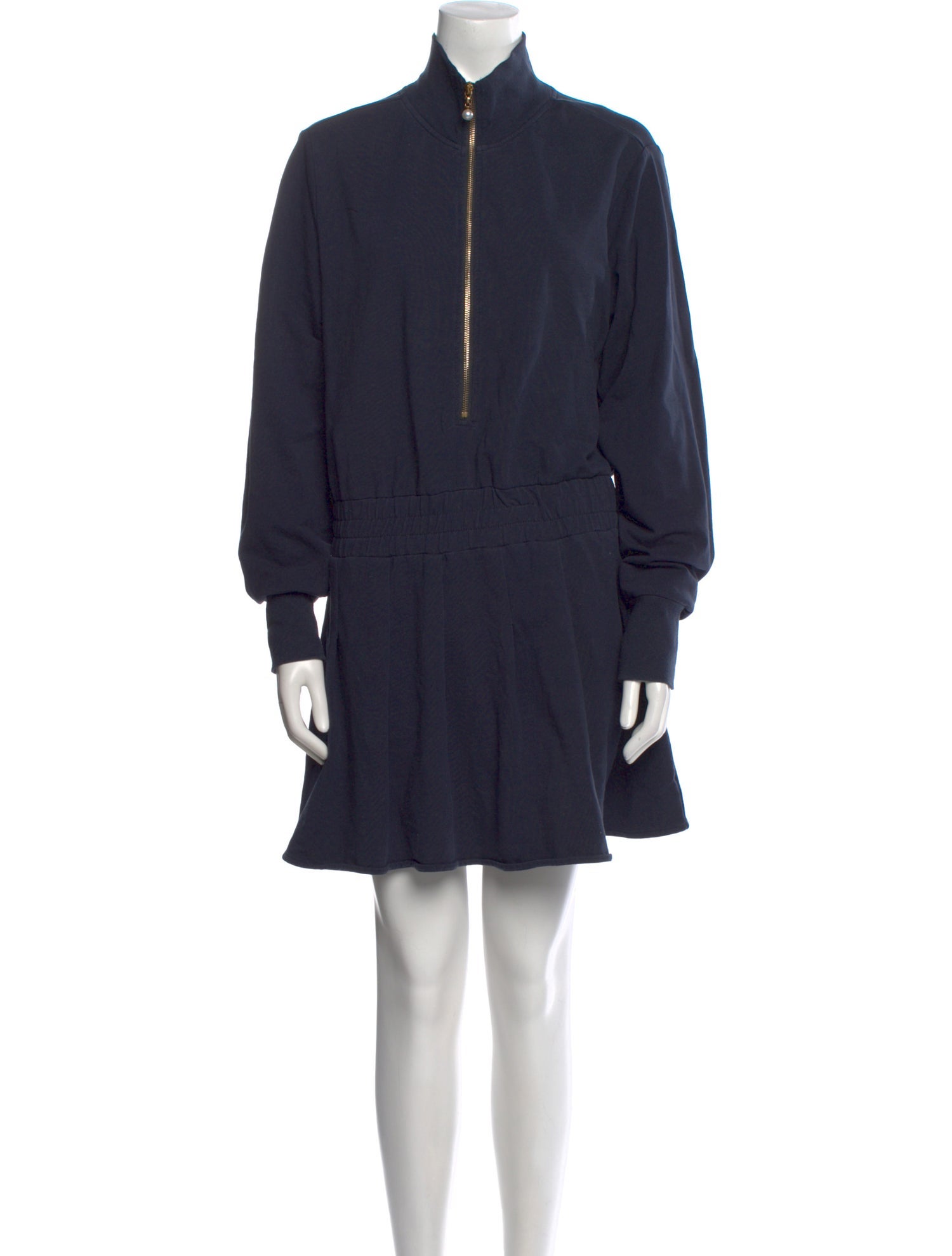 Sunday Somewhere Mock Neck Mini Dress