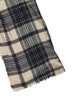 Sunsea Wool Plaid Print Scarf