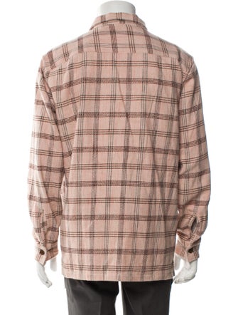 Sunflower Plaid Print Jacket