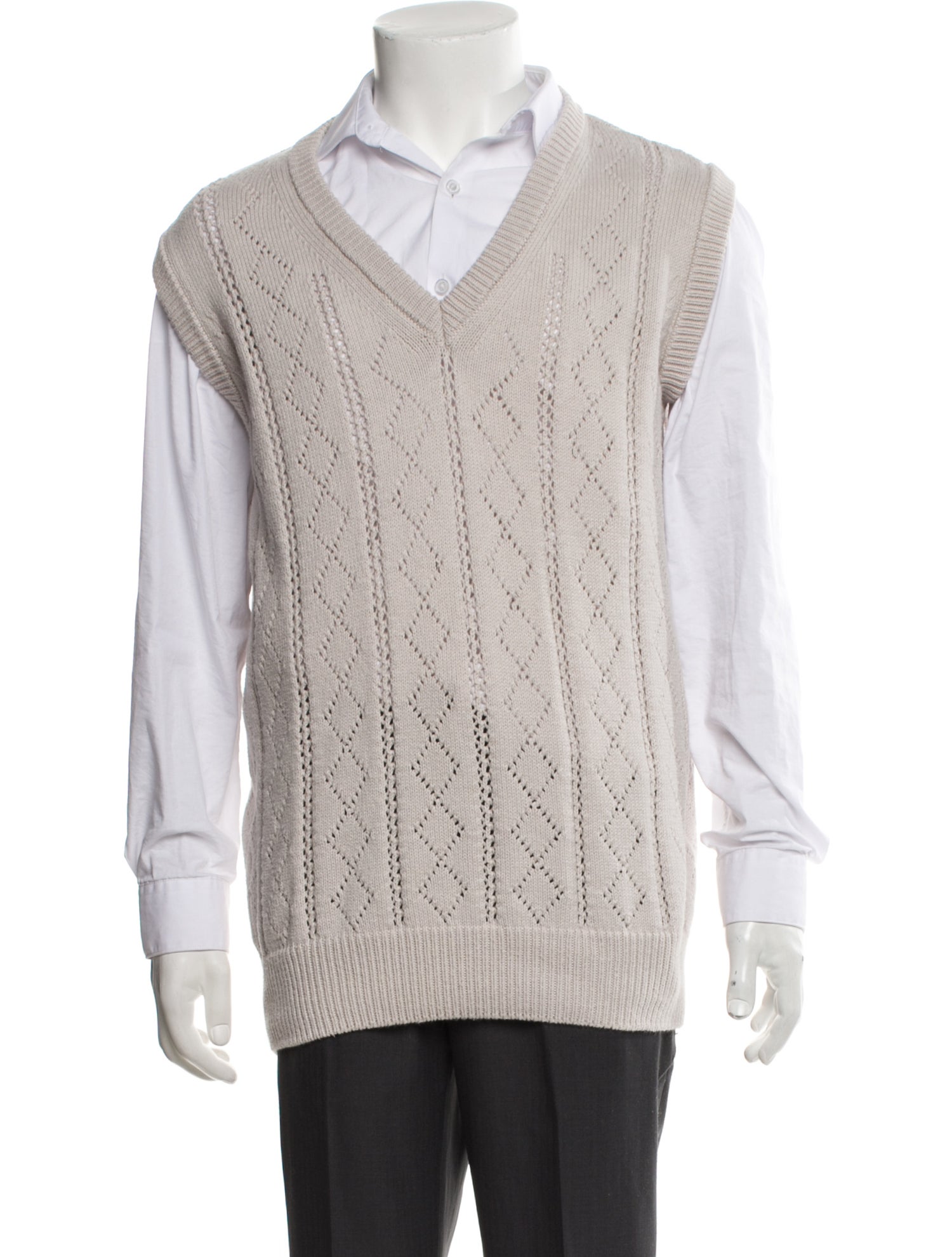 Sunflower V-Neck Sleeveless Sweater Vest