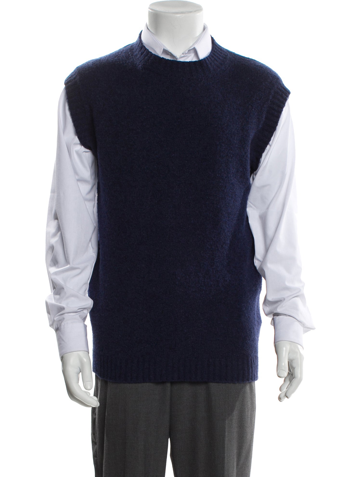 Sunflower Wool Crew Neck Sweater Vest