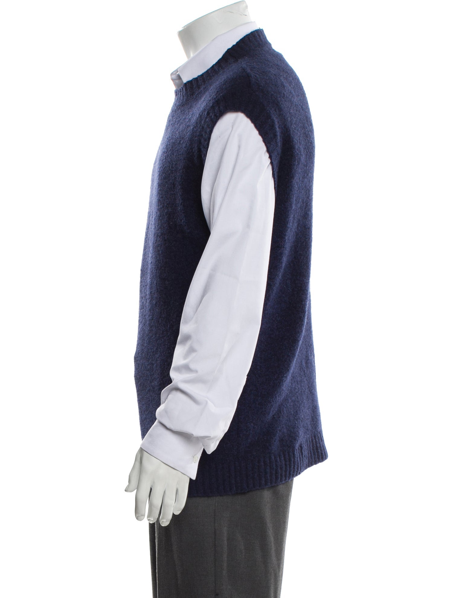 Sunflower Wool Crew Neck Sweater Vest
