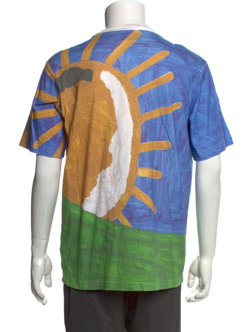 Sunnei Graphic Print Crew Neck T-Shirt