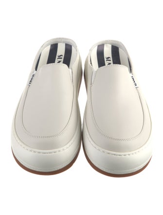 Sunnei Leather Espadrilles