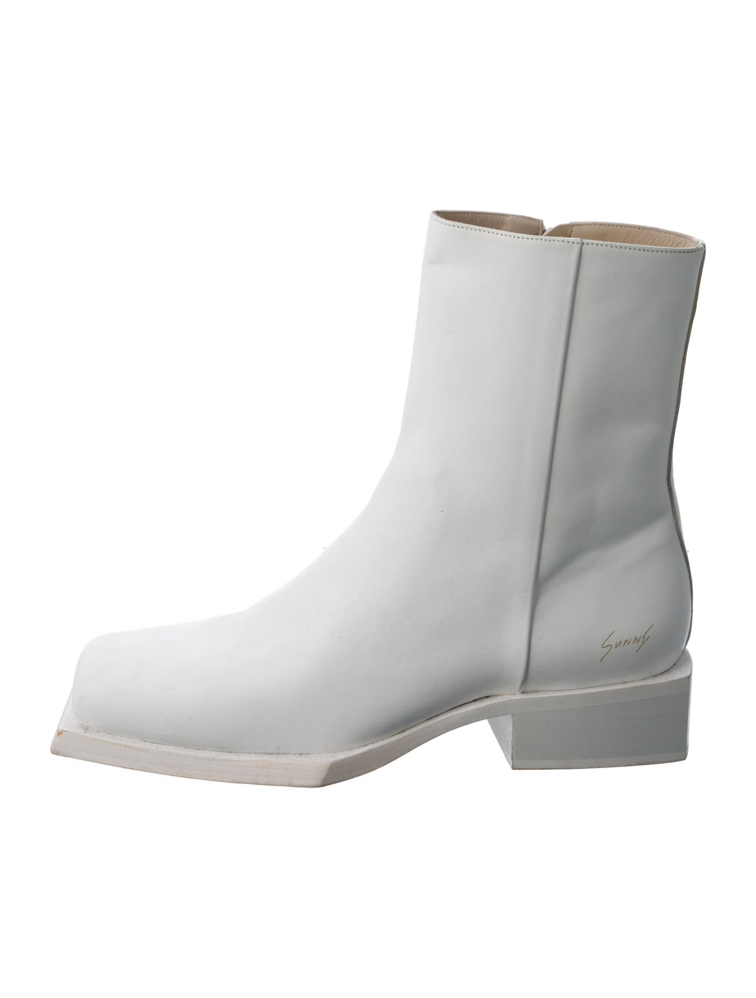 Sunnei Leather Boots