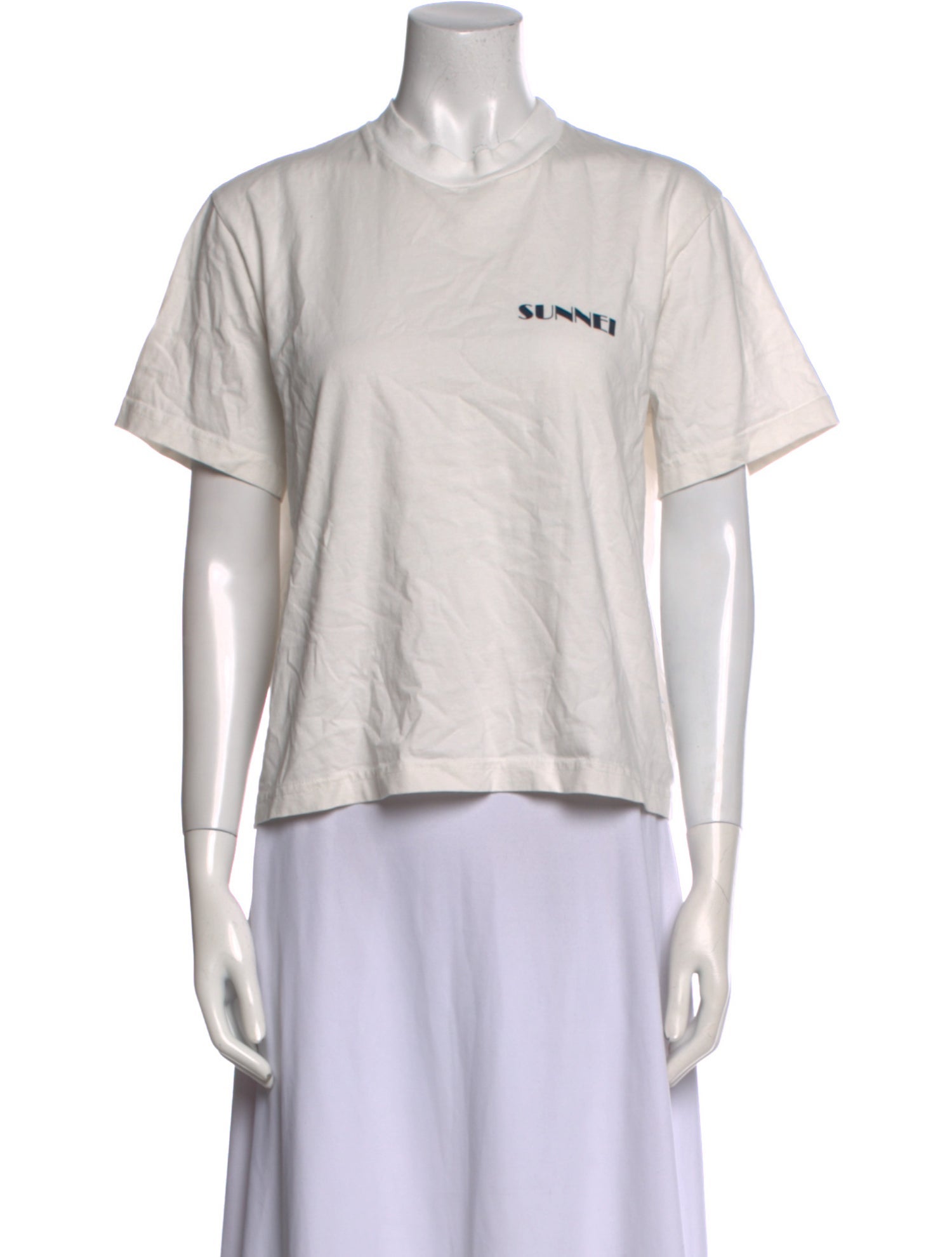 Sunnei Graphic Print Crew Neck T-Shirt