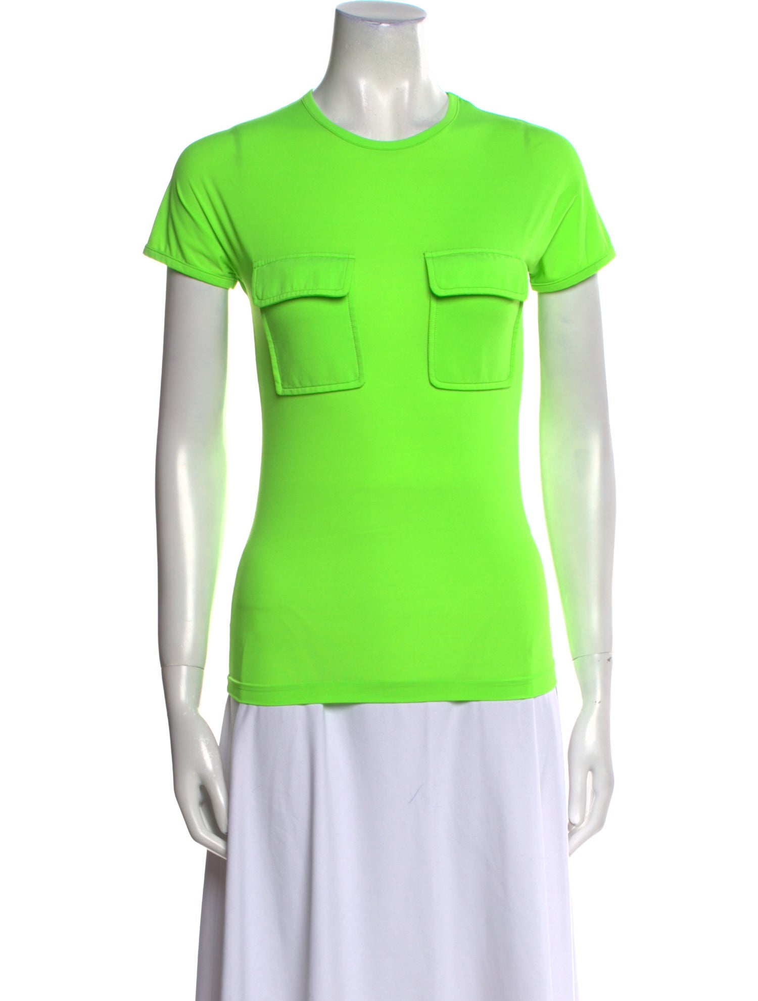 Sunnei Nylon Crew Neck T-Shirt