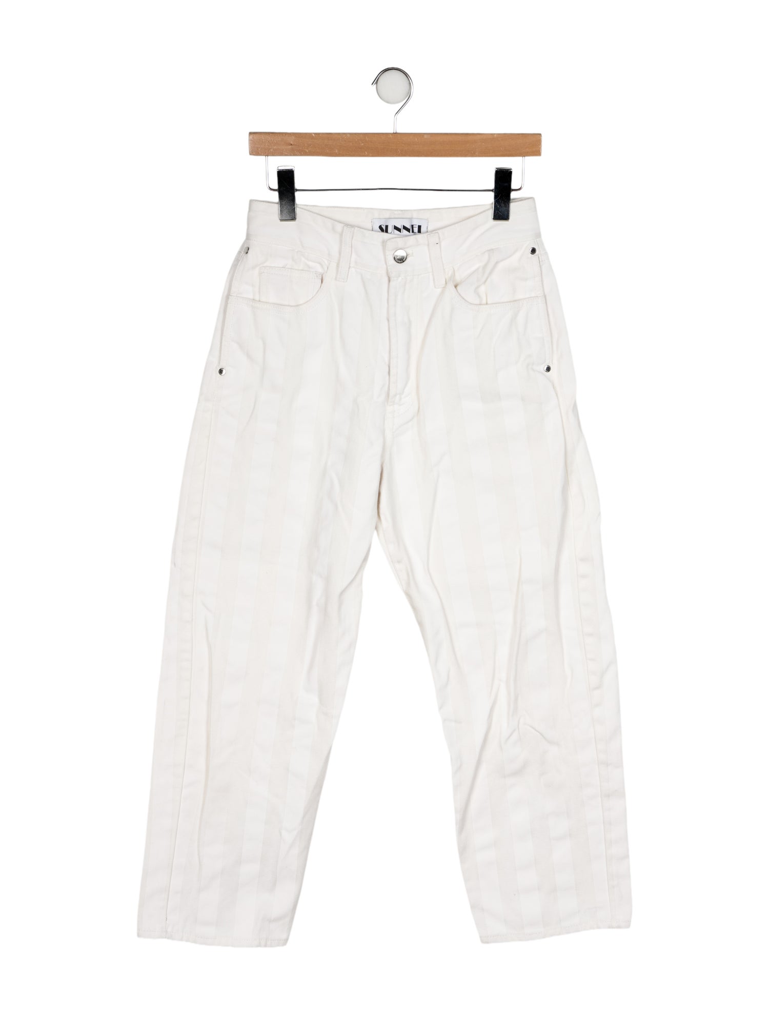 Sunnei High-Rise Wide Leg Jeans