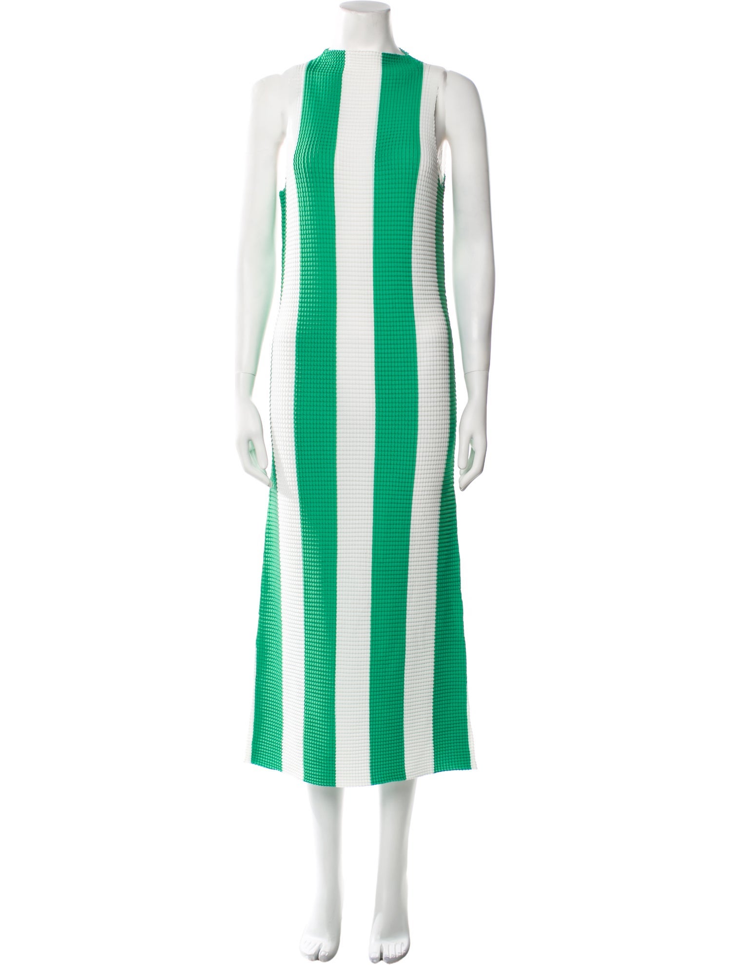 Sunnei Striped Knee-Length Dress