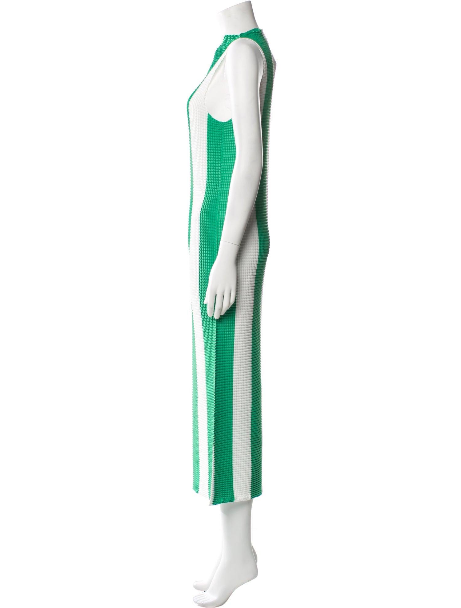 Sunnei Striped Knee-Length Dress