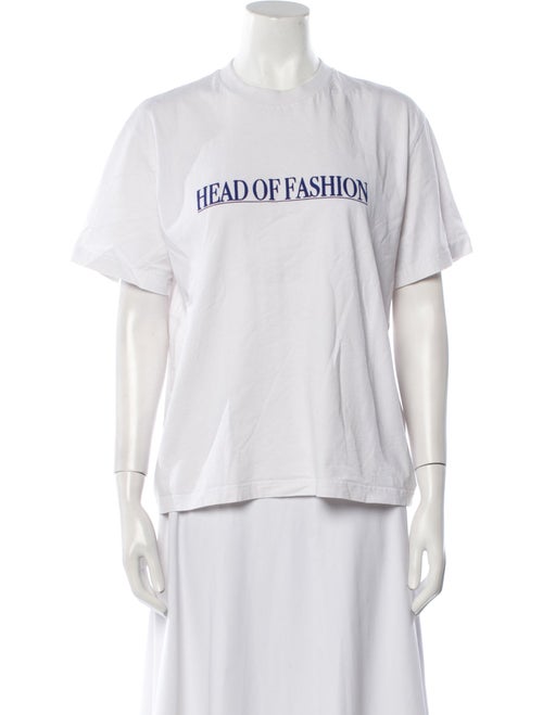 Sunnei Graphic Print Crew Neck T-Shirt