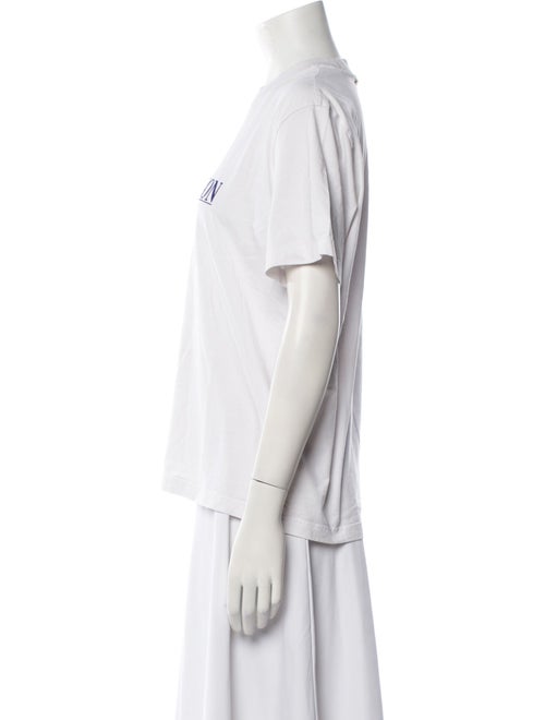 Sunnei Graphic Print Crew Neck T-Shirt