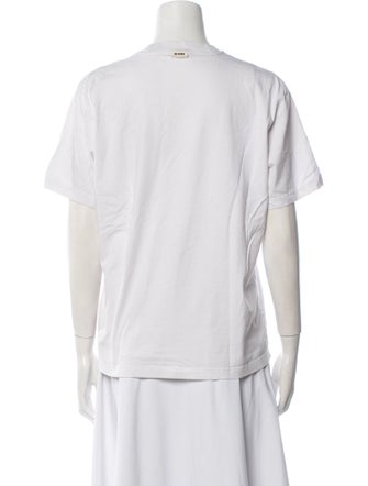 Sunnei Graphic Print Crew Neck T-Shirt