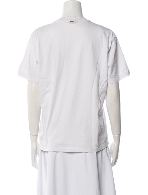 Sunnei Graphic Print Crew Neck T-Shirt