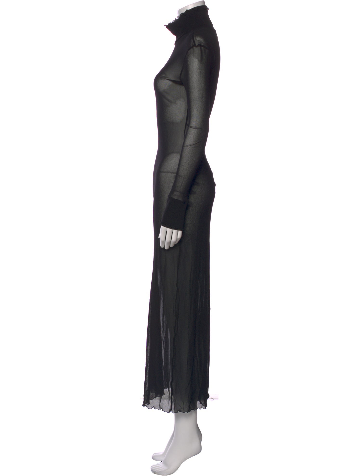 Sunnei Turtleneck Long Dress