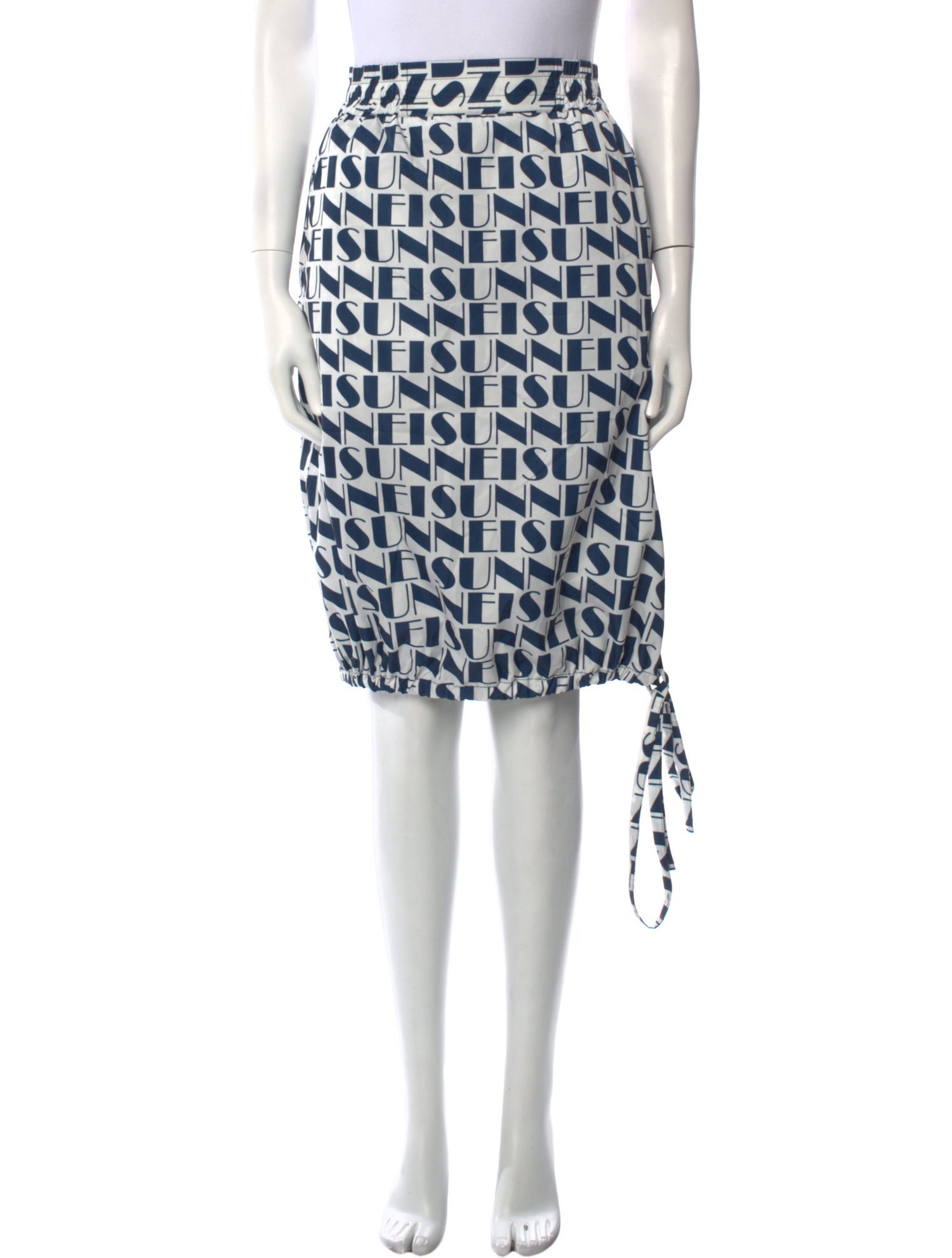 Sunnei Printed Knee-Length Skirt w/ Tags