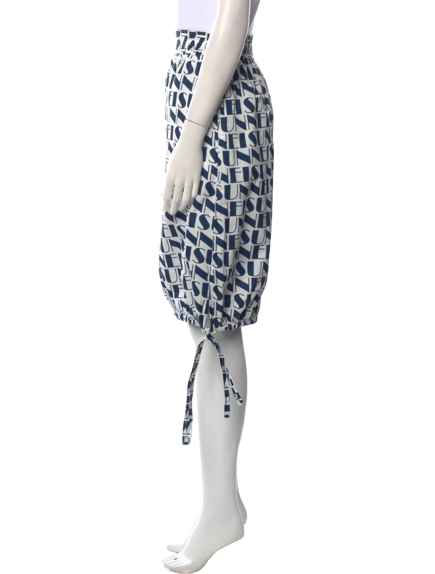 Sunnei Printed Knee-Length Skirt w/ Tags