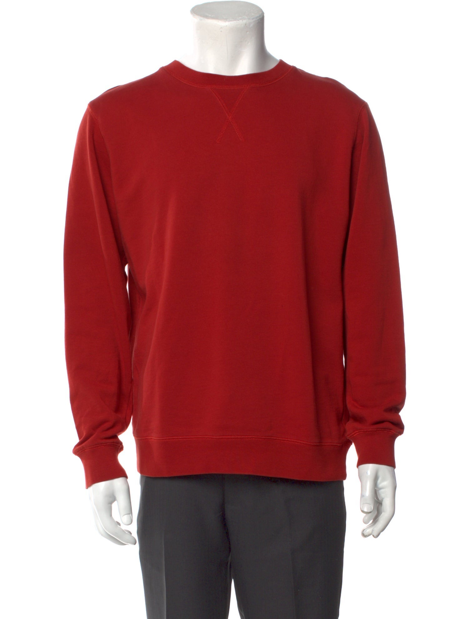 Sunspel Crew Neck Long Sleeve Pullover