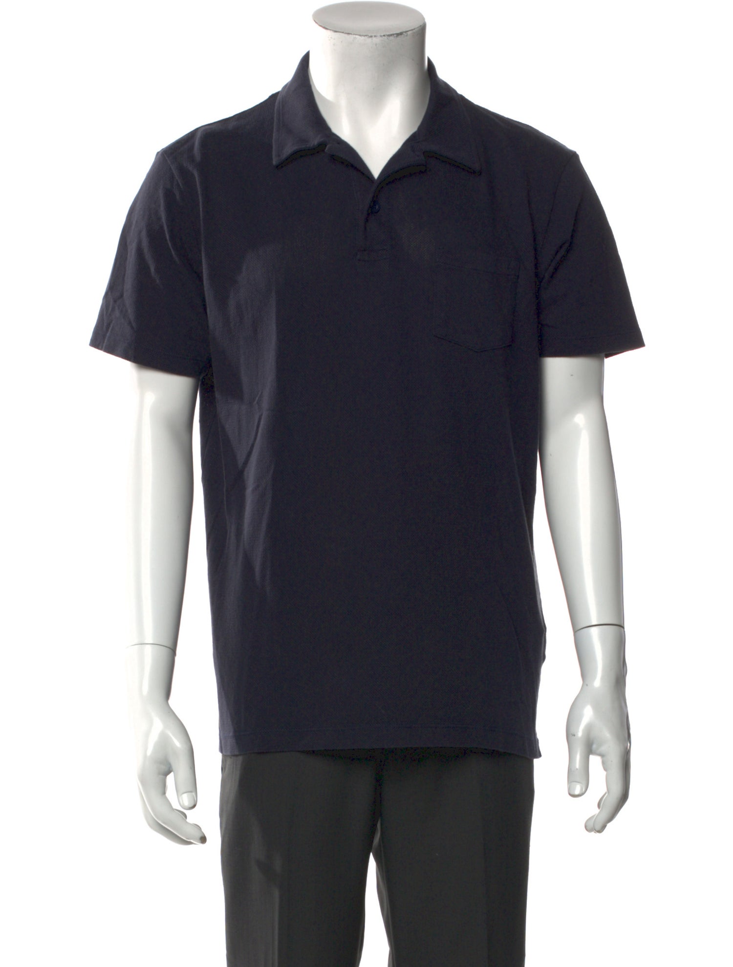 Sunspel Collar Short Sleeve Polo Shirt