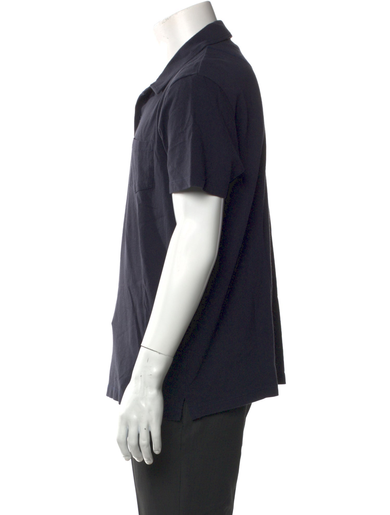 Sunspel Collar Short Sleeve Polo Shirt