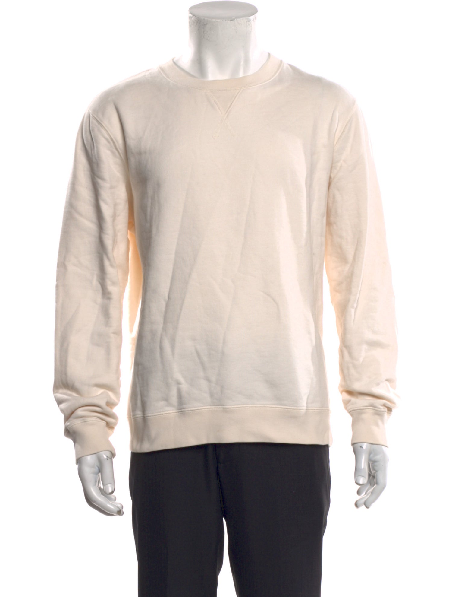 Sunspel Crew Neck Long Sleeve Pullover