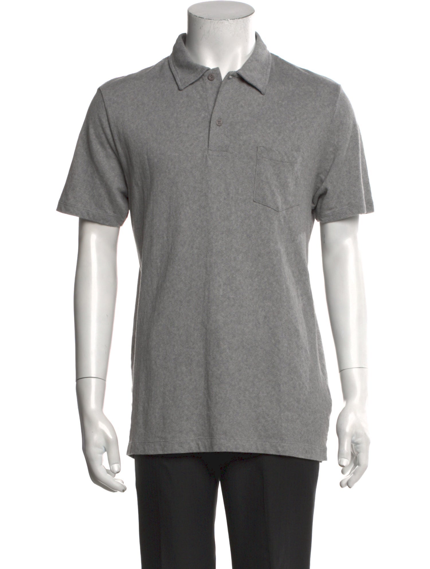 Sunspel Collar Short Sleeve Polo Shirt