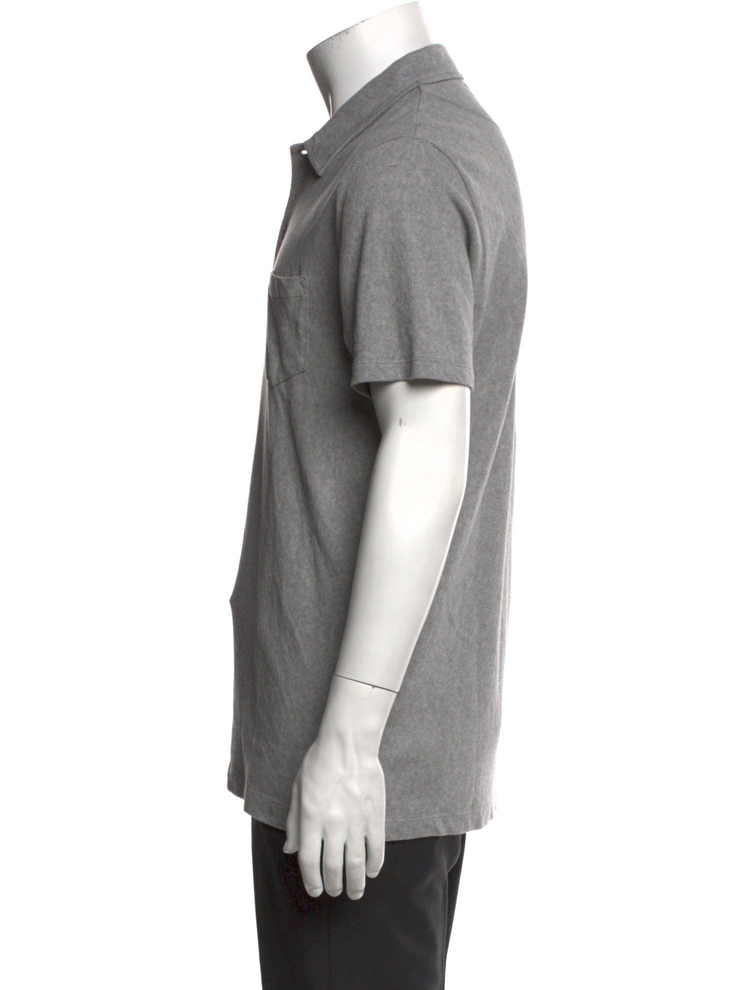 Sunspel Collar Short Sleeve Polo Shirt