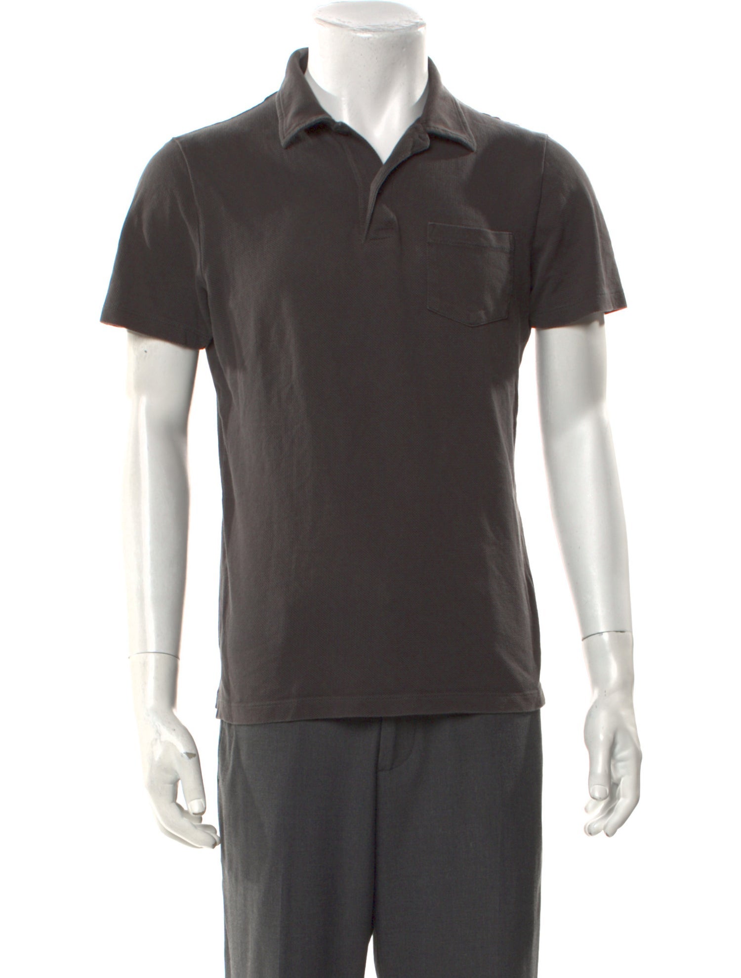 Sunspel Collar Short Sleeve Polo Shirt